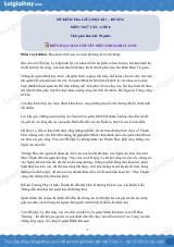 Đề thi giữa kì 1 Văn 8 - Đề số 6